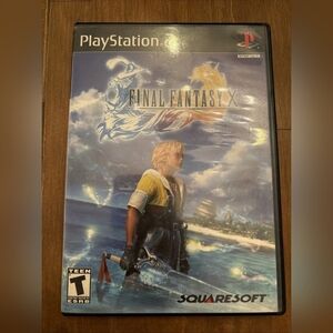 Final Fantasy X (Sony PlayStation 2, 2001) CIB Complete In Box *Tested*